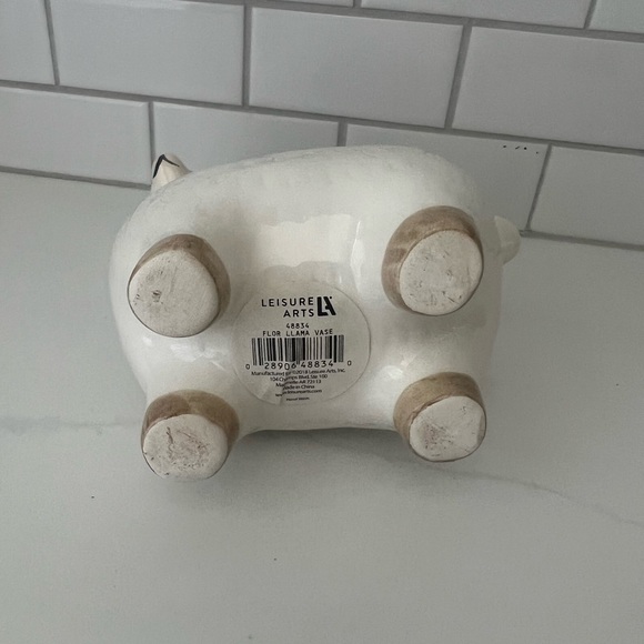 🦙Ceramic Llama Vase - Picture 7 of 12